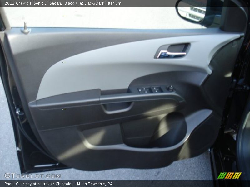 Black / Jet Black/Dark Titanium 2012 Chevrolet Sonic LT Sedan