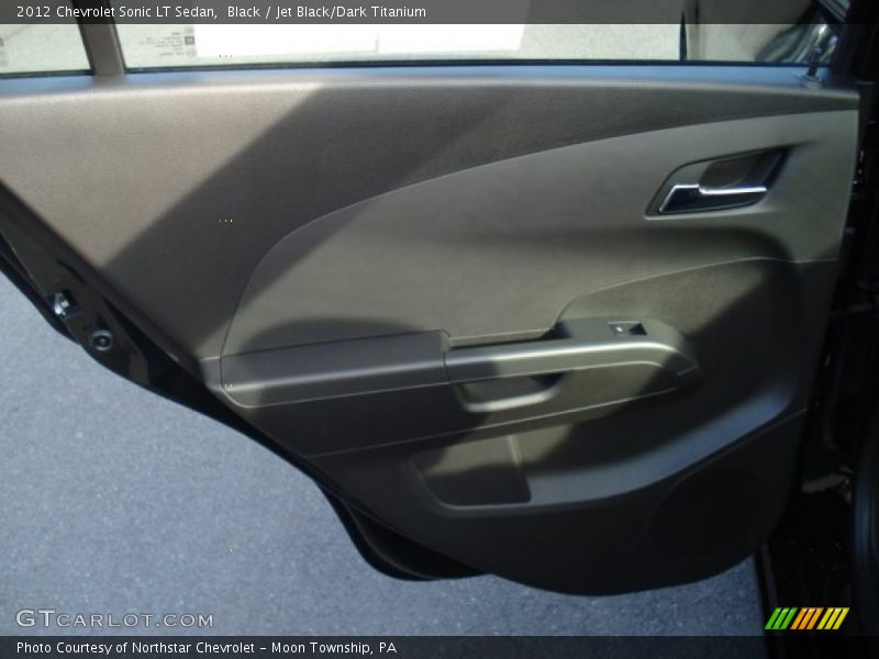 Black / Jet Black/Dark Titanium 2012 Chevrolet Sonic LT Sedan