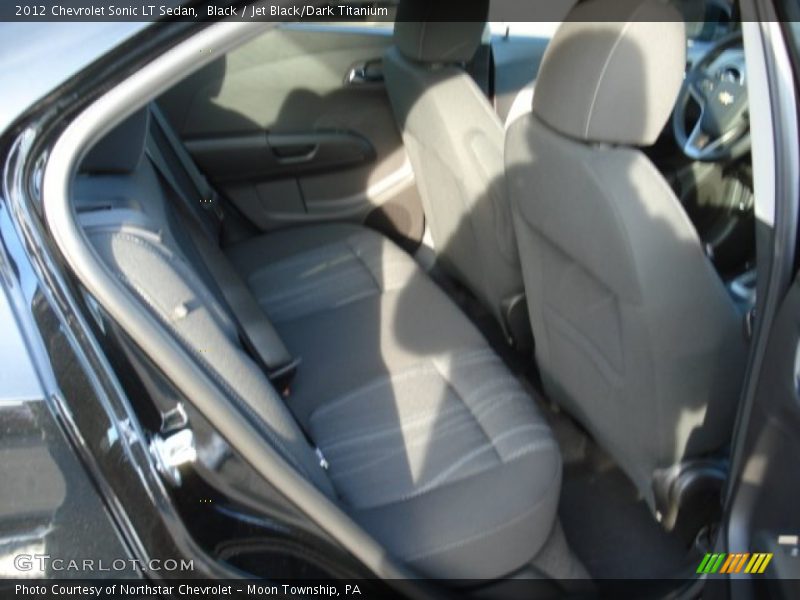 Black / Jet Black/Dark Titanium 2012 Chevrolet Sonic LT Sedan