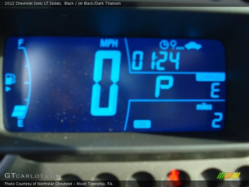 Black / Jet Black/Dark Titanium 2012 Chevrolet Sonic LT Sedan