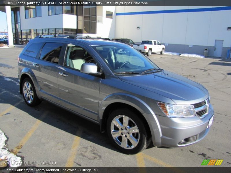 Silver Steel Metallic / Dark Slate Gray/Light Graystone 2009 Dodge Journey R/T AWD
