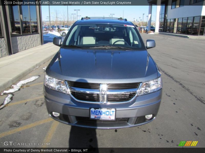 Silver Steel Metallic / Dark Slate Gray/Light Graystone 2009 Dodge Journey R/T AWD