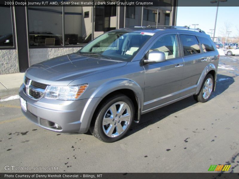 Silver Steel Metallic / Dark Slate Gray/Light Graystone 2009 Dodge Journey R/T AWD