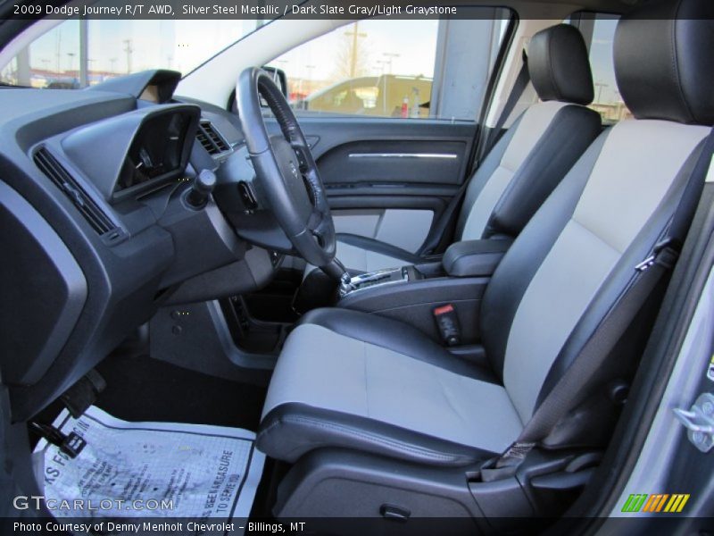Silver Steel Metallic / Dark Slate Gray/Light Graystone 2009 Dodge Journey R/T AWD