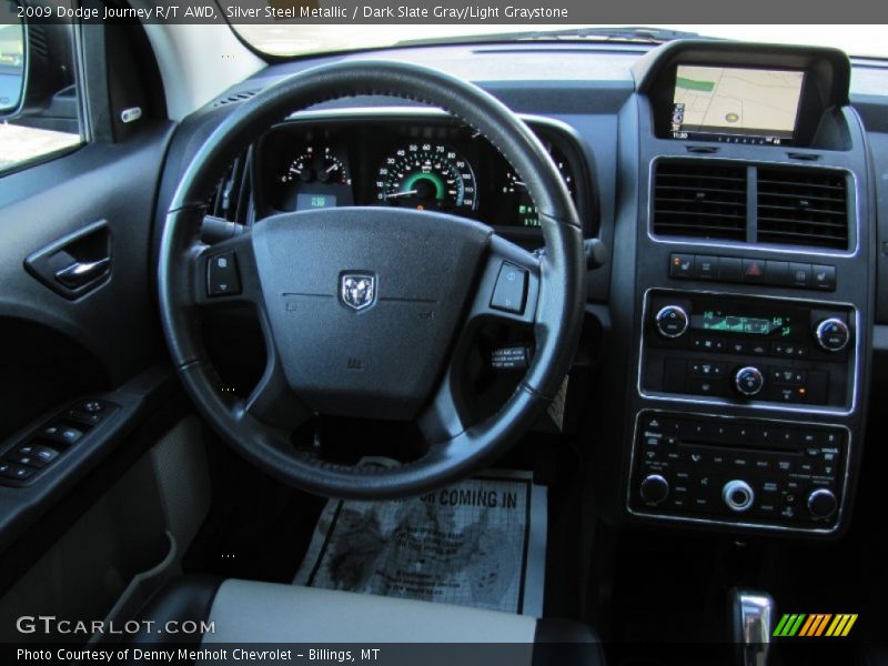 Silver Steel Metallic / Dark Slate Gray/Light Graystone 2009 Dodge Journey R/T AWD