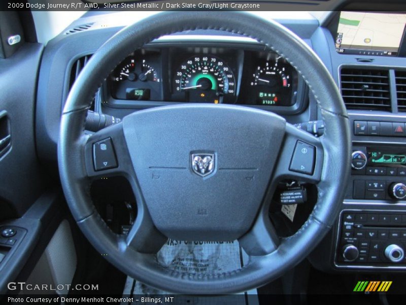 Silver Steel Metallic / Dark Slate Gray/Light Graystone 2009 Dodge Journey R/T AWD