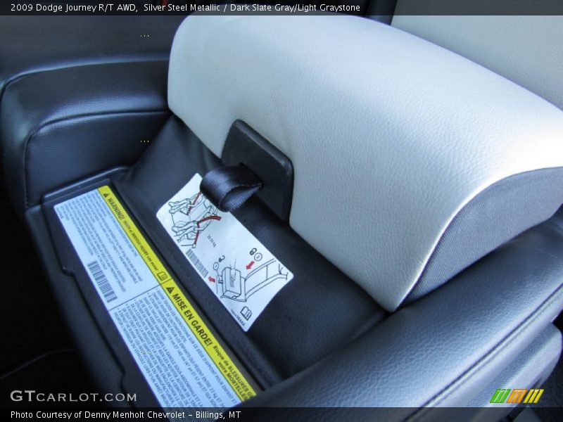 Silver Steel Metallic / Dark Slate Gray/Light Graystone 2009 Dodge Journey R/T AWD