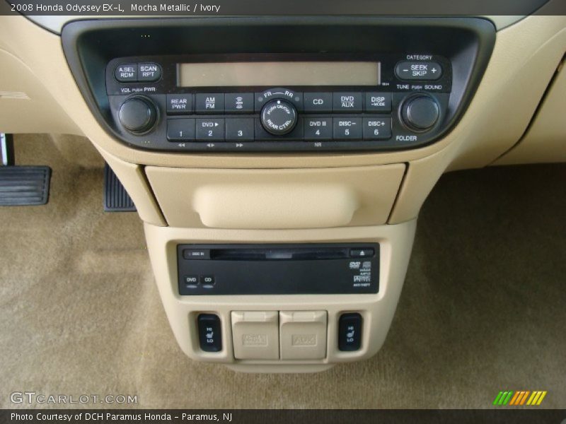 Controls of 2008 Odyssey EX-L