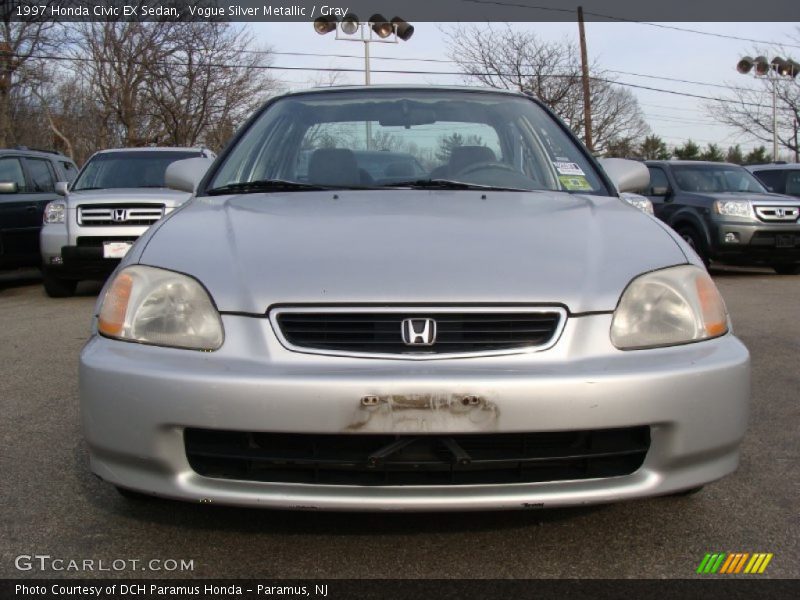 Vogue Silver Metallic / Gray 1997 Honda Civic EX Sedan