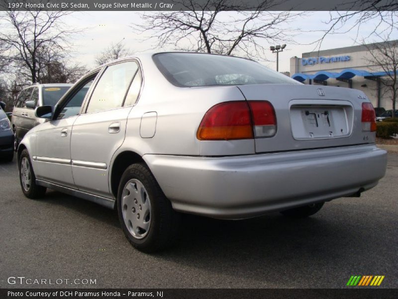 Vogue Silver Metallic / Gray 1997 Honda Civic EX Sedan