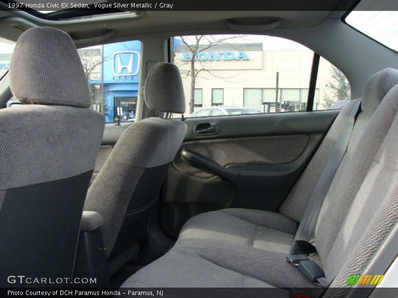 Vogue Silver Metallic / Gray 1997 Honda Civic EX Sedan