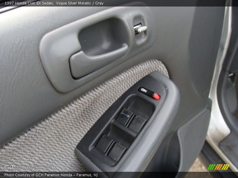 Vogue Silver Metallic / Gray 1997 Honda Civic EX Sedan