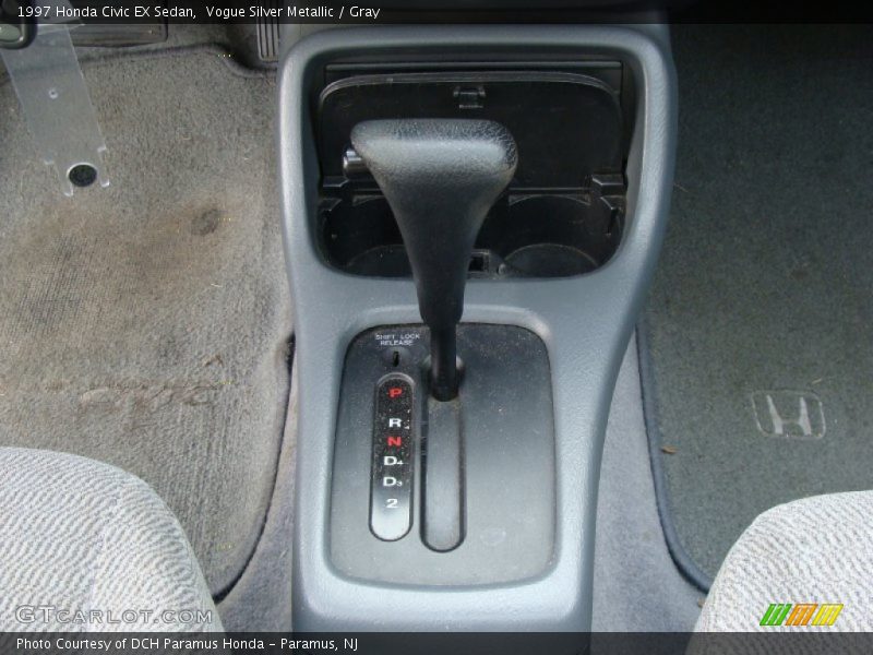 Vogue Silver Metallic / Gray 1997 Honda Civic EX Sedan