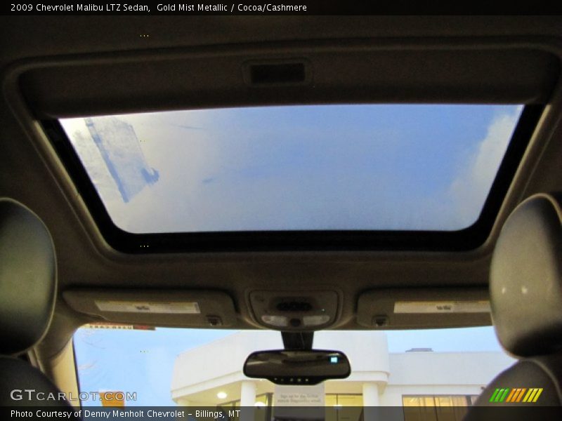 Gold Mist Metallic / Cocoa/Cashmere 2009 Chevrolet Malibu LTZ Sedan