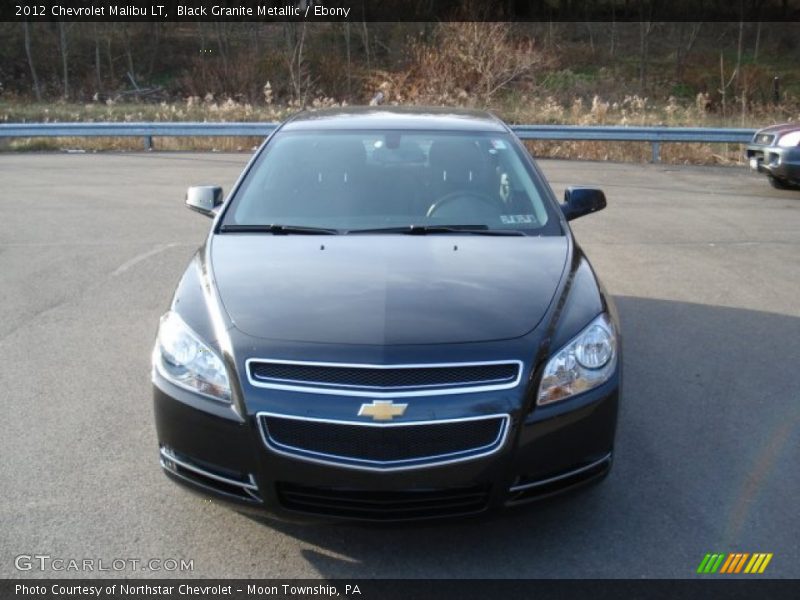 Black Granite Metallic / Ebony 2012 Chevrolet Malibu LT