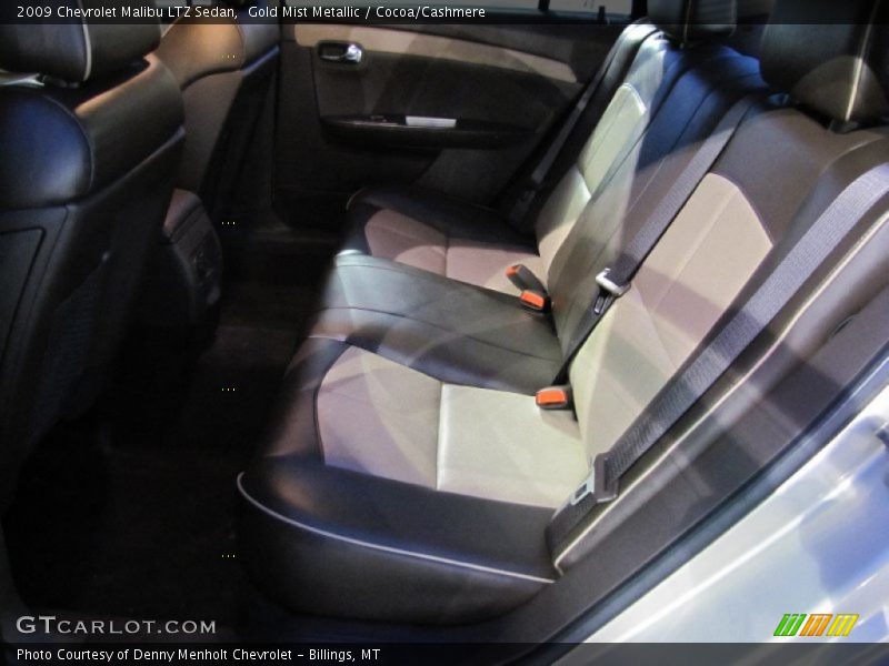 Gold Mist Metallic / Cocoa/Cashmere 2009 Chevrolet Malibu LTZ Sedan