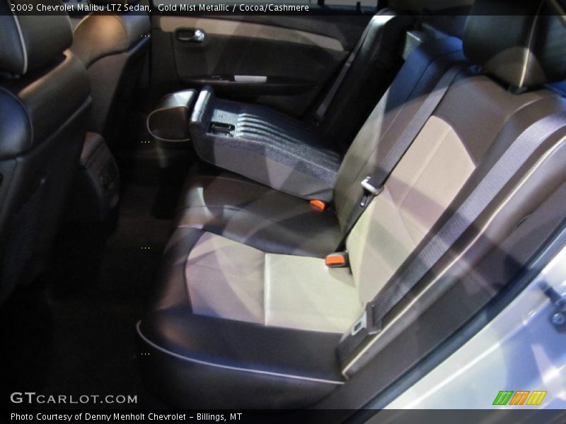 Gold Mist Metallic / Cocoa/Cashmere 2009 Chevrolet Malibu LTZ Sedan