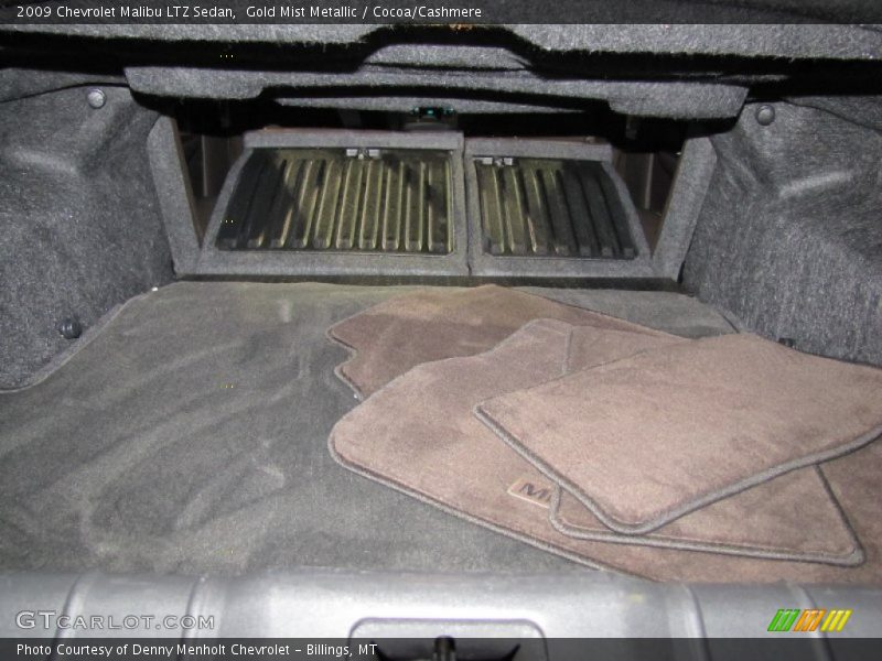 Gold Mist Metallic / Cocoa/Cashmere 2009 Chevrolet Malibu LTZ Sedan