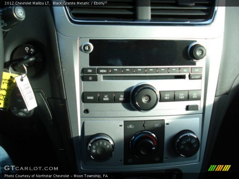 Black Granite Metallic / Ebony 2012 Chevrolet Malibu LT