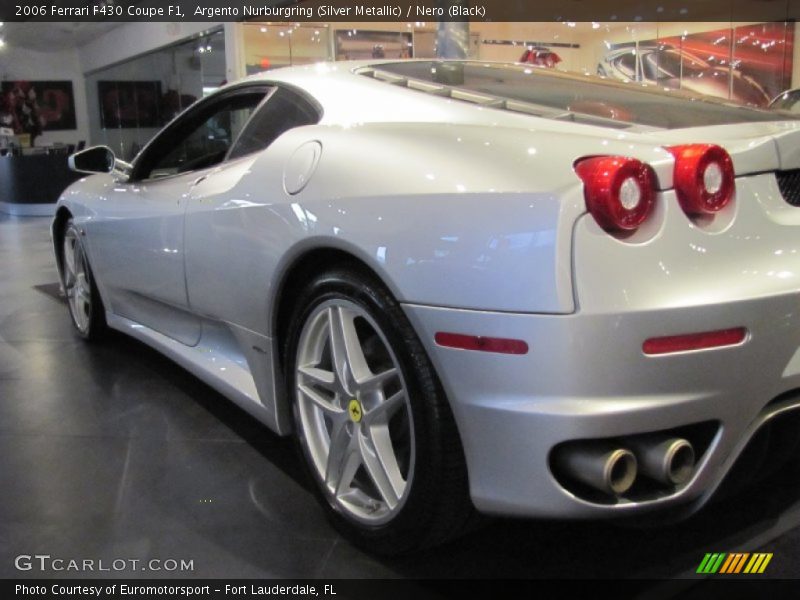 Argento Nurburgring (Silver Metallic) / Nero (Black) 2006 Ferrari F430 Coupe F1