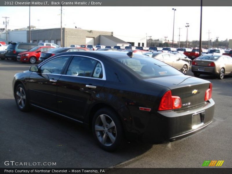 Black Granite Metallic / Ebony 2012 Chevrolet Malibu LT
