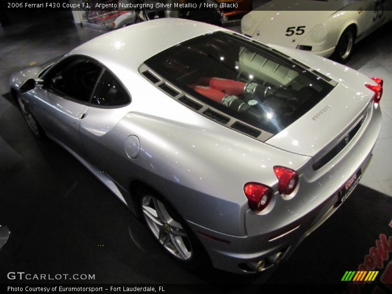 Argento Nurburgring (Silver Metallic) / Nero (Black) 2006 Ferrari F430 Coupe F1