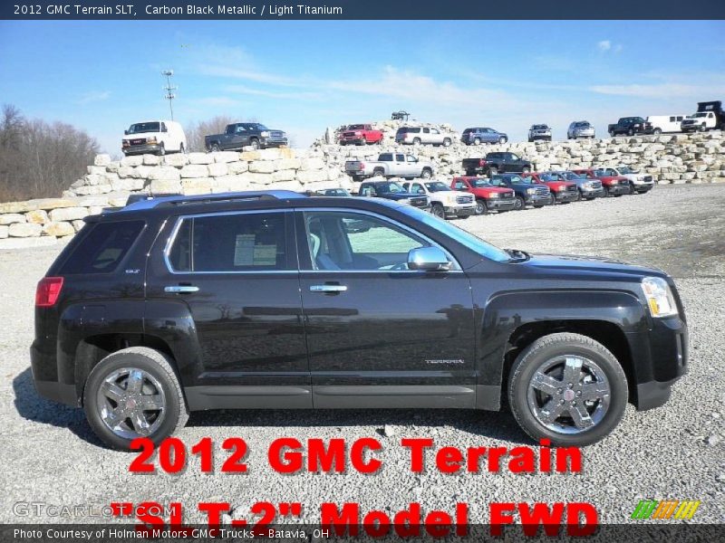 Carbon Black Metallic / Light Titanium 2012 GMC Terrain SLT