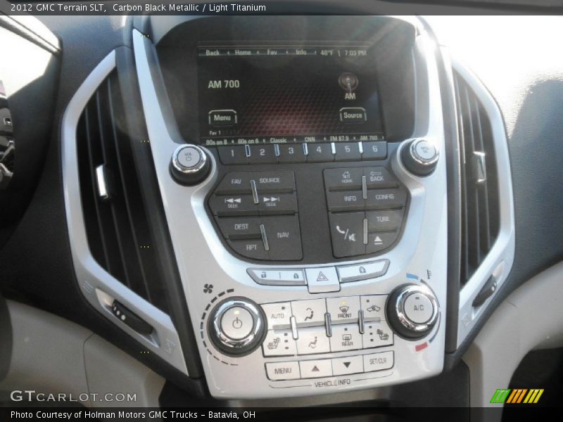 Carbon Black Metallic / Light Titanium 2012 GMC Terrain SLT