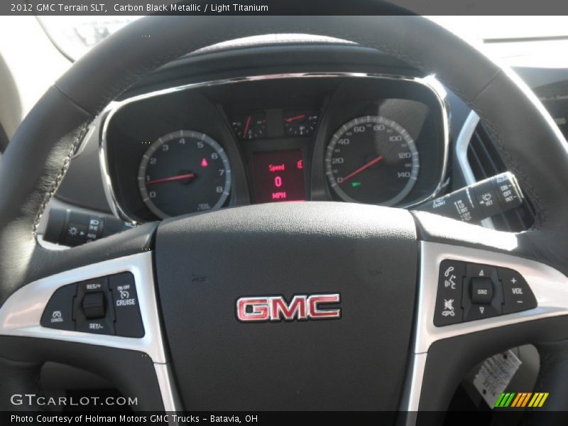 Carbon Black Metallic / Light Titanium 2012 GMC Terrain SLT