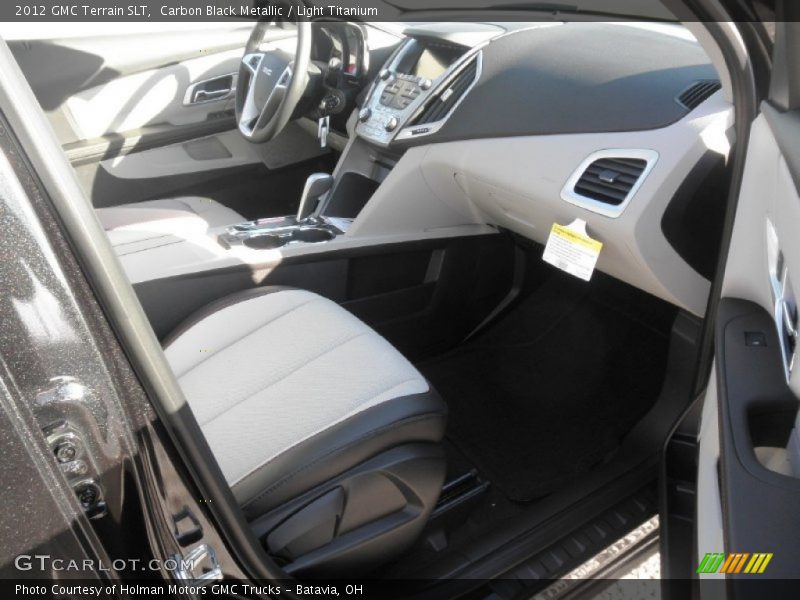 Carbon Black Metallic / Light Titanium 2012 GMC Terrain SLT