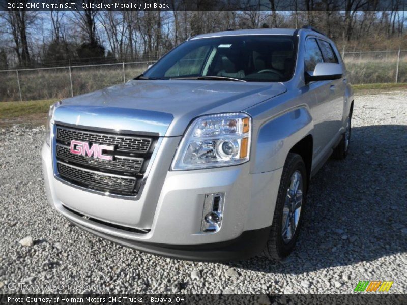 Quicksilver Metallic / Jet Black 2012 GMC Terrain SLT