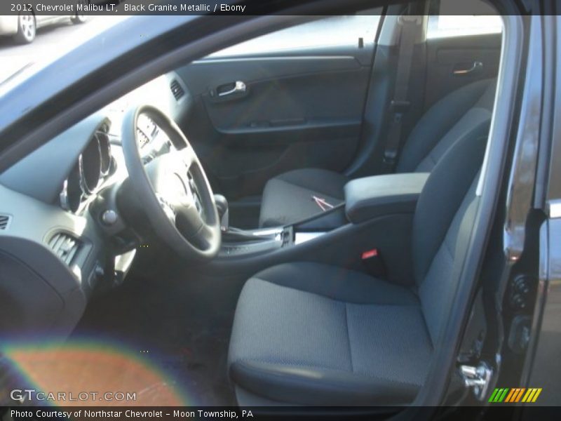 Black Granite Metallic / Ebony 2012 Chevrolet Malibu LT