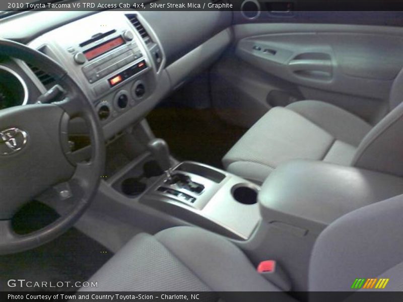 Silver Streak Mica / Graphite 2010 Toyota Tacoma V6 TRD Access Cab 4x4