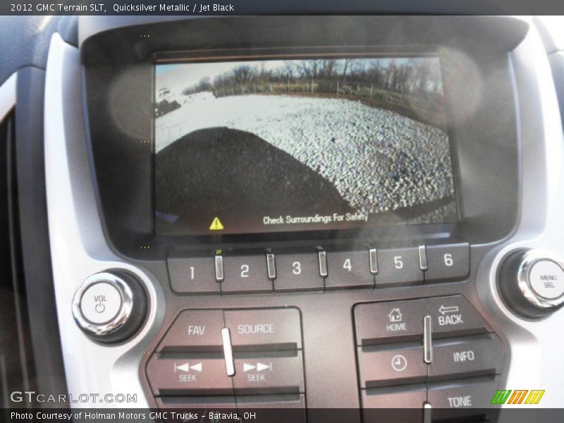 Quicksilver Metallic / Jet Black 2012 GMC Terrain SLT