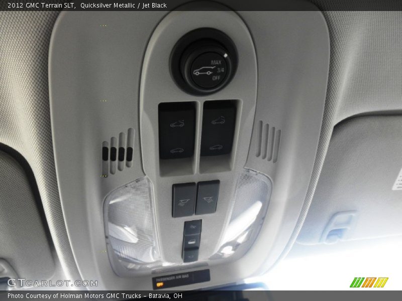 Quicksilver Metallic / Jet Black 2012 GMC Terrain SLT