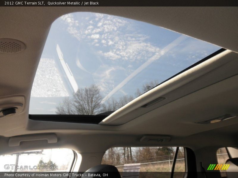 Quicksilver Metallic / Jet Black 2012 GMC Terrain SLT