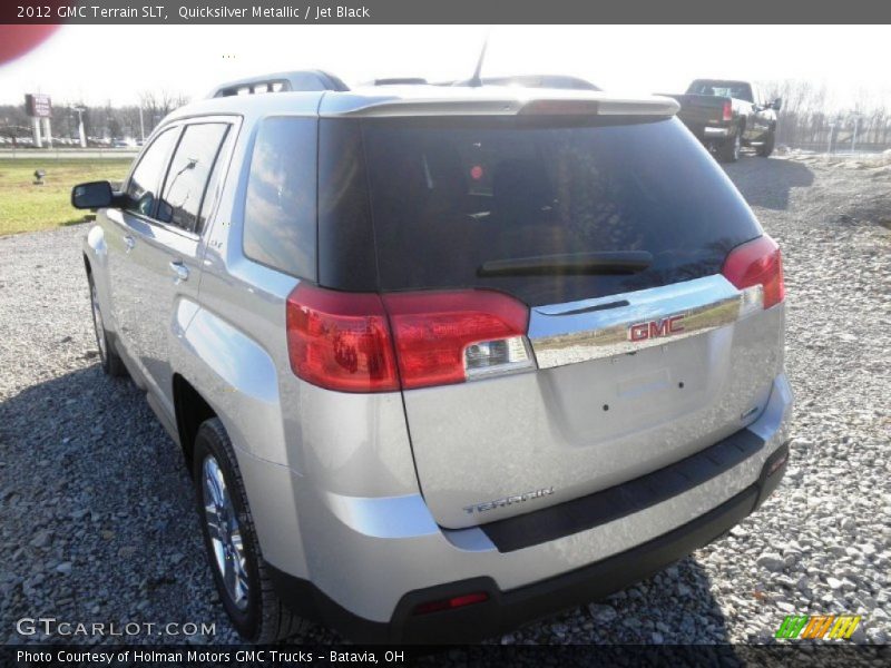 Quicksilver Metallic / Jet Black 2012 GMC Terrain SLT