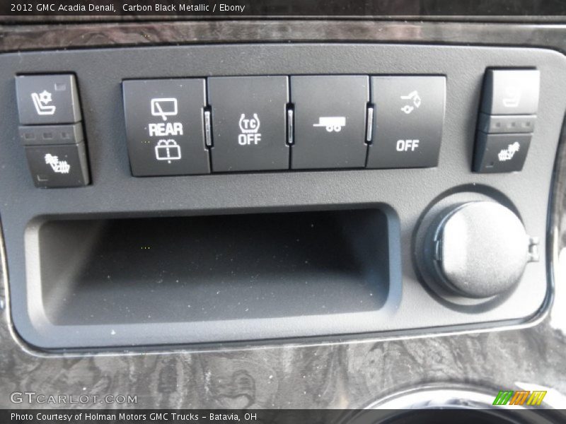 Carbon Black Metallic / Ebony 2012 GMC Acadia Denali