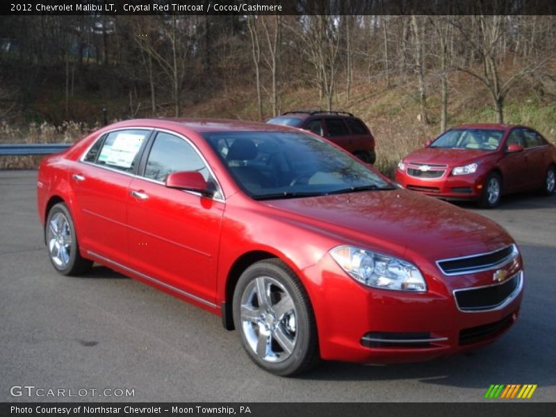 Crystal Red Tintcoat / Cocoa/Cashmere 2012 Chevrolet Malibu LT