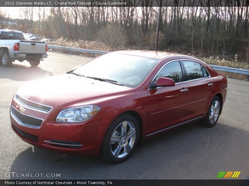 Crystal Red Tintcoat / Cocoa/Cashmere 2012 Chevrolet Malibu LT