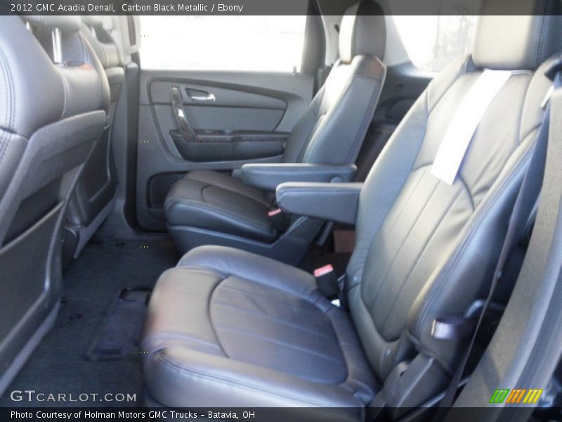 Carbon Black Metallic / Ebony 2012 GMC Acadia Denali