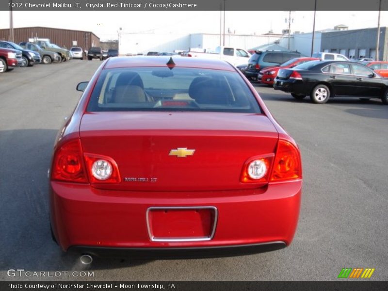 Crystal Red Tintcoat / Cocoa/Cashmere 2012 Chevrolet Malibu LT