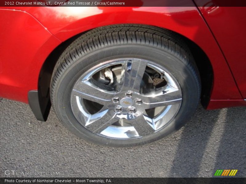 Crystal Red Tintcoat / Cocoa/Cashmere 2012 Chevrolet Malibu LT