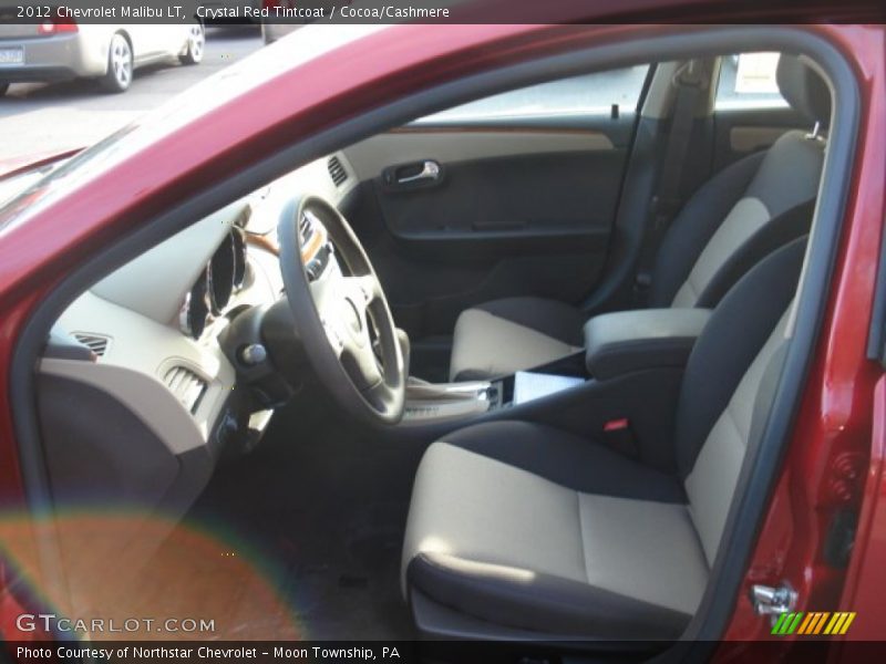 Crystal Red Tintcoat / Cocoa/Cashmere 2012 Chevrolet Malibu LT