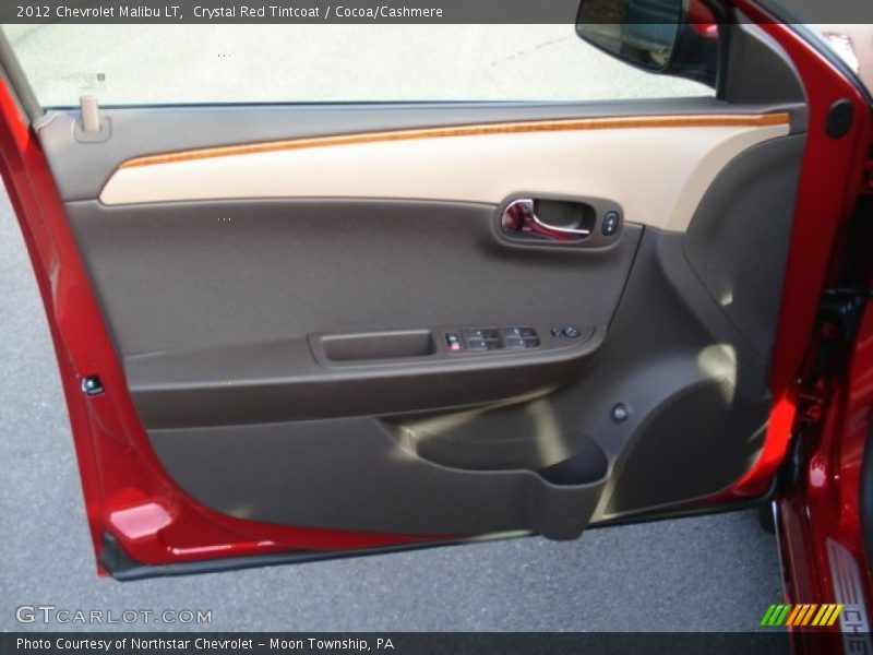 Crystal Red Tintcoat / Cocoa/Cashmere 2012 Chevrolet Malibu LT