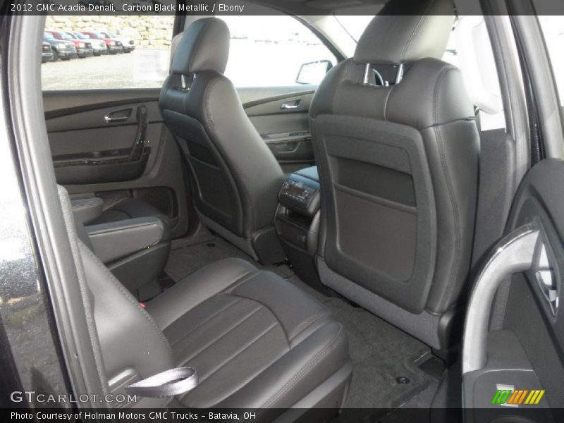 Carbon Black Metallic / Ebony 2012 GMC Acadia Denali