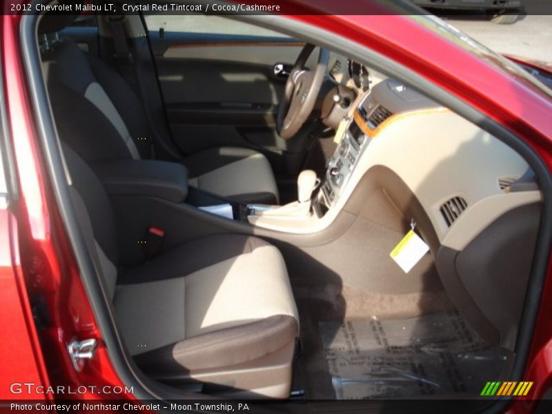 Crystal Red Tintcoat / Cocoa/Cashmere 2012 Chevrolet Malibu LT