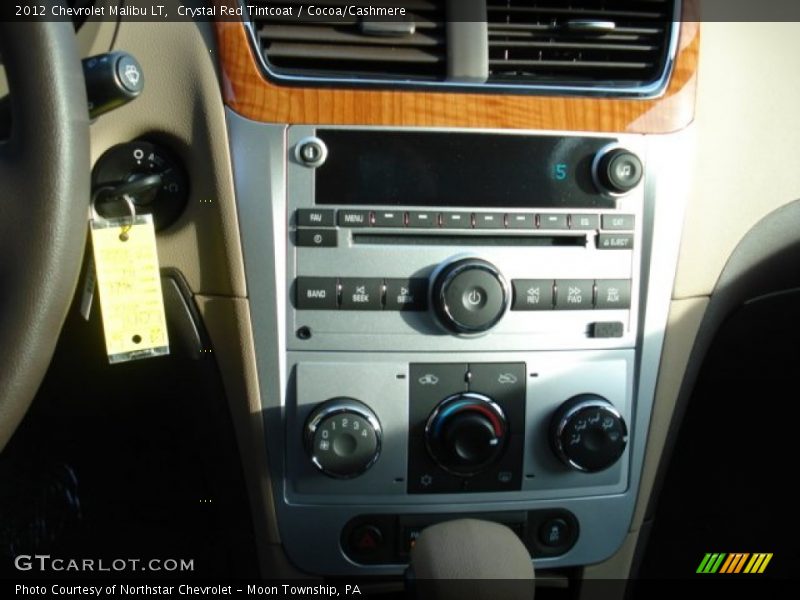 Crystal Red Tintcoat / Cocoa/Cashmere 2012 Chevrolet Malibu LT