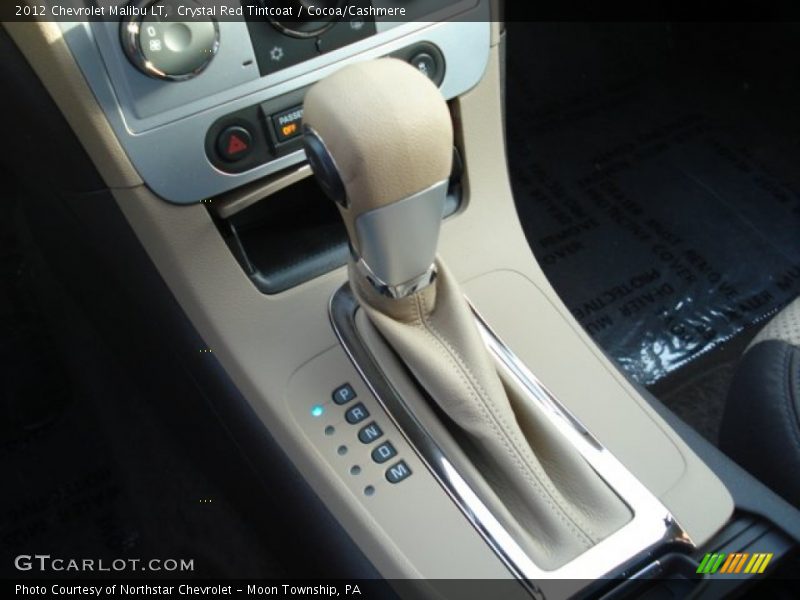 Crystal Red Tintcoat / Cocoa/Cashmere 2012 Chevrolet Malibu LT