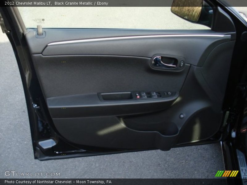 Black Granite Metallic / Ebony 2012 Chevrolet Malibu LT